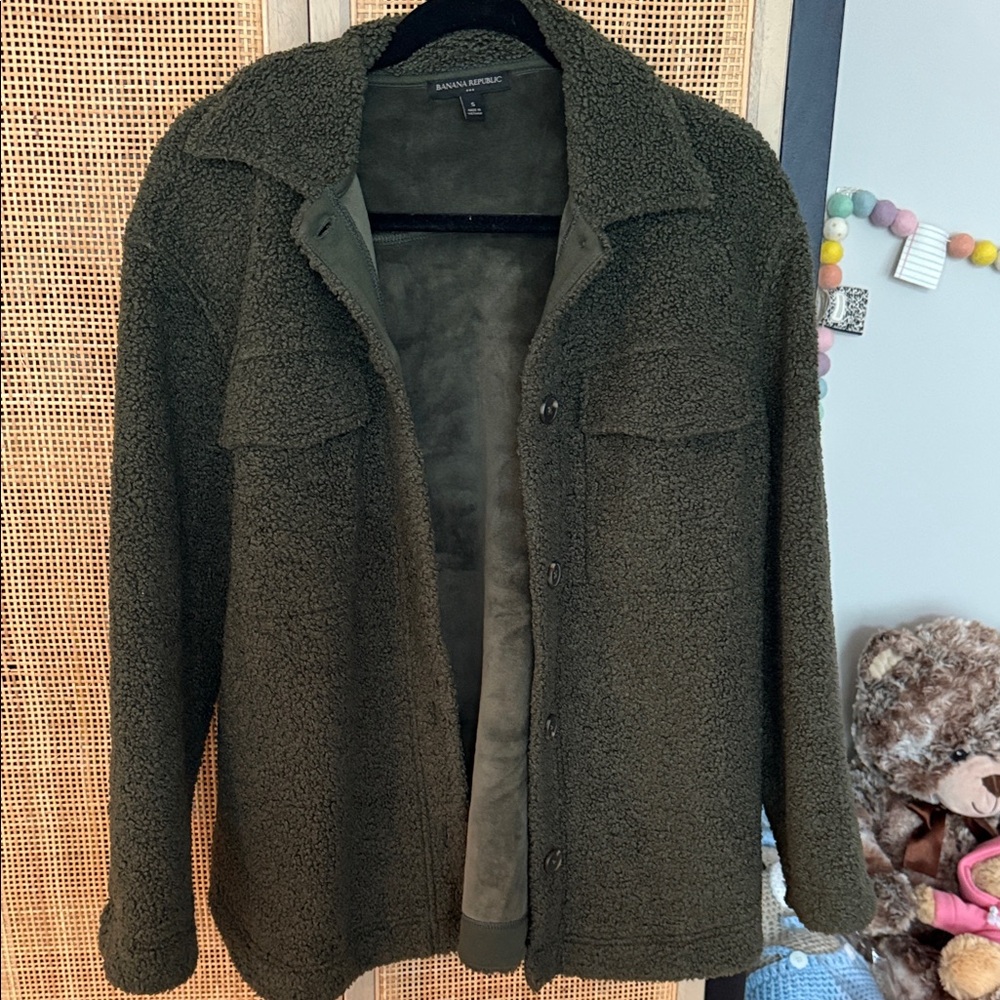 Green Boucle Jacket